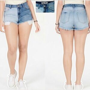 $7 sale Rewash Denim High rise shorts sizes in stock 1/25w, or 5/27w